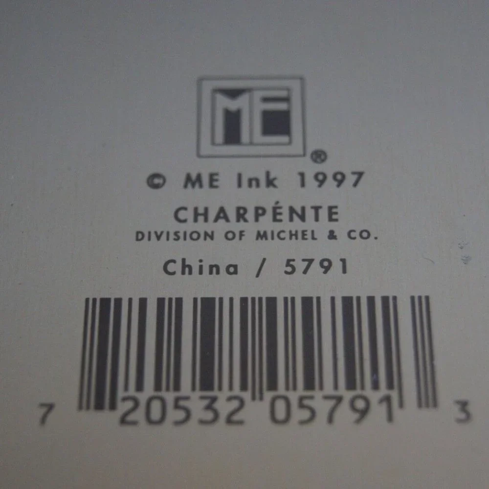 ME Ink Tin Box 1997 Charpente Set of 3 The Queen Of The Kitchen Red Checker